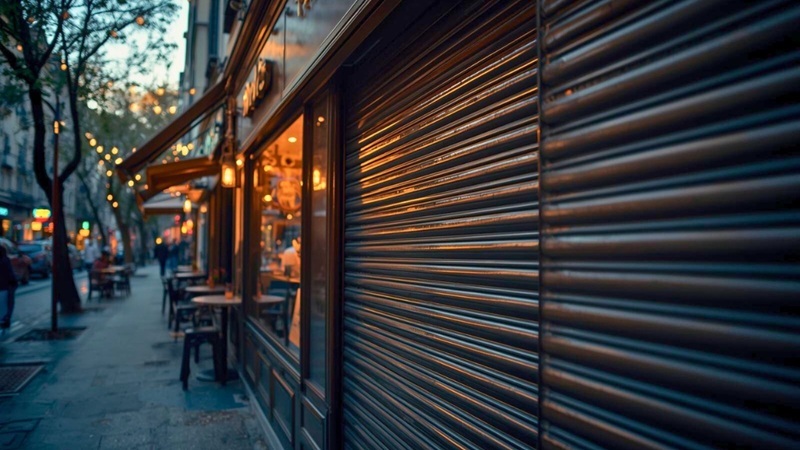 portões automáticos de enrolar