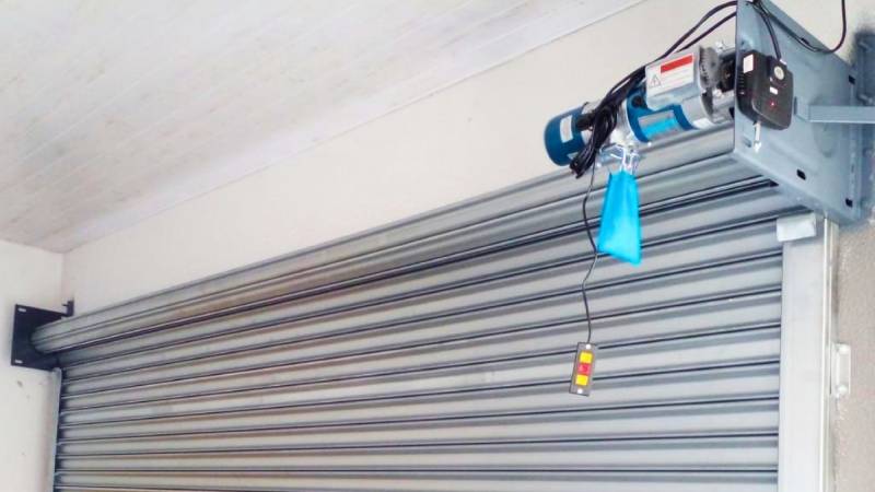 portas de enrolar de aço